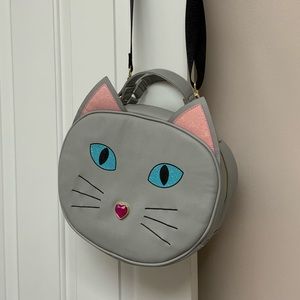 ☆ Betsey Johnson Cat Face Bag/Purse NWOT ☆